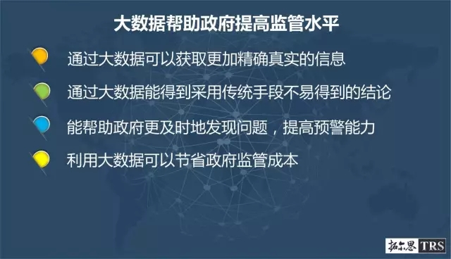 大数据帮助政府提高监管水平